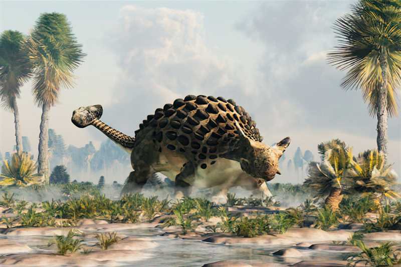 Анкилозавры в Азии