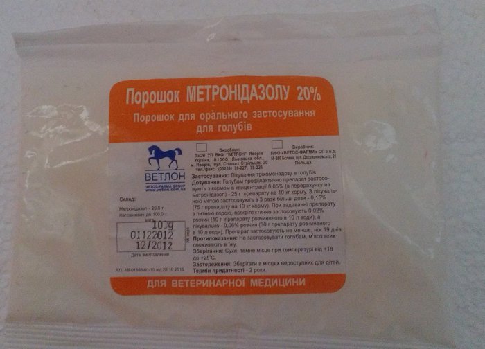 Инструкция по применению метронидазола для лечения кур и рекомендованная дозировка