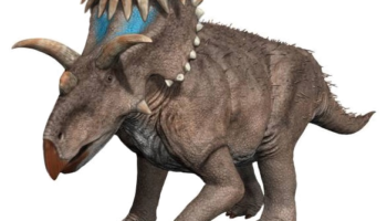 Космоцератопс (Kosmoceratops) — один из самых зрелищных динозавров на Земле