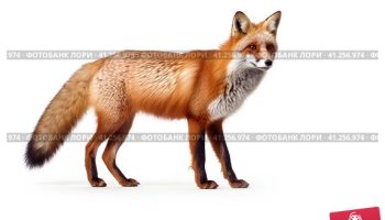 Обыкновенная лисица, или рыжая лисица (Vulpes vulpes)