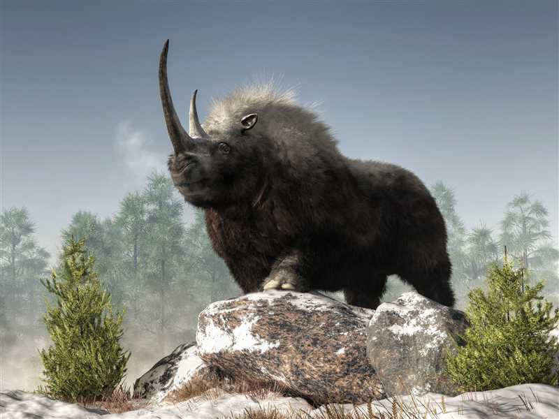 Шерстистый носорог, или волосатый носорог (Coelodonta antiquitatis)